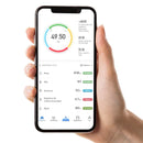 Balança Digital de Bioimpedância Até 180 kg – Análise Corporal Bluetooth com App