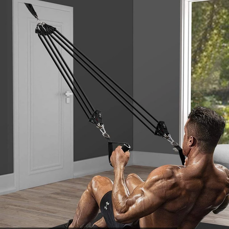 it Elásticos Extensor + Miniband 17 Peças – Treino Completo, Portátil e Progressivo