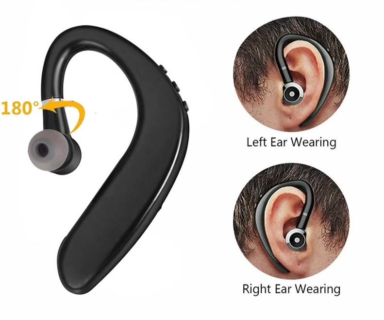 Fone de Ouvido Esportivo Sem Fio Bluetooth 5.0 | Som Estéreo, Microfone Embutido, Cancelamento de Ruído – Ideal para Corrida, Academia e Uso Diário