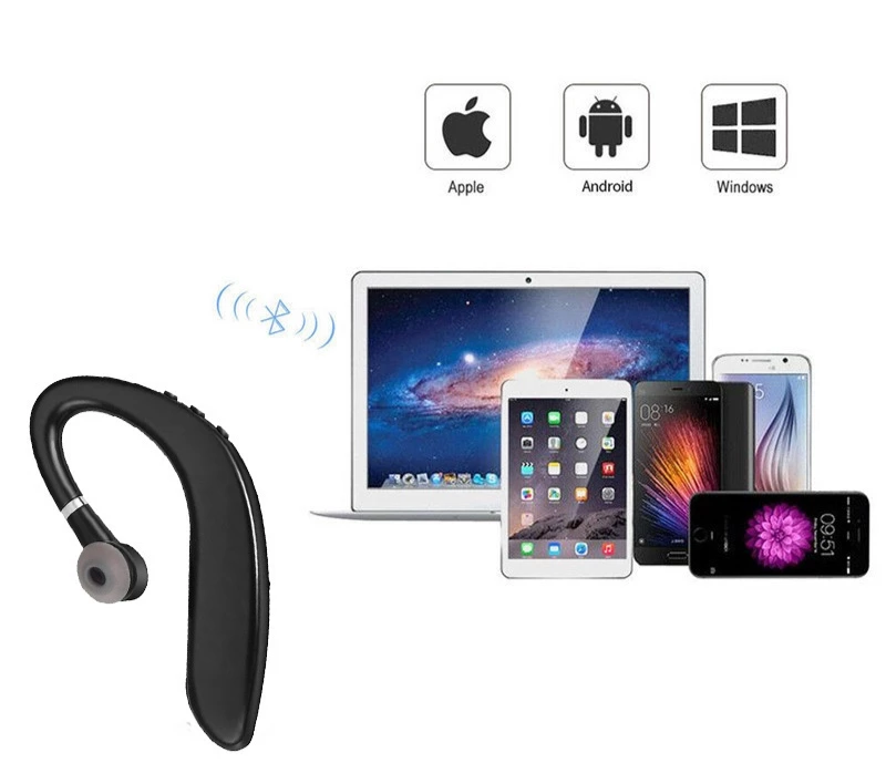 Fone de Ouvido Esportivo Sem Fio Bluetooth 5.0 | Som Estéreo, Microfone Embutido, Cancelamento de Ruído – Ideal para Corrida, Academia e Uso Diário