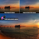 Lente de Celular AUXOM 0.45X Grande Angular + Macro Profissional – Fotografia e Vídeo com Smartphone